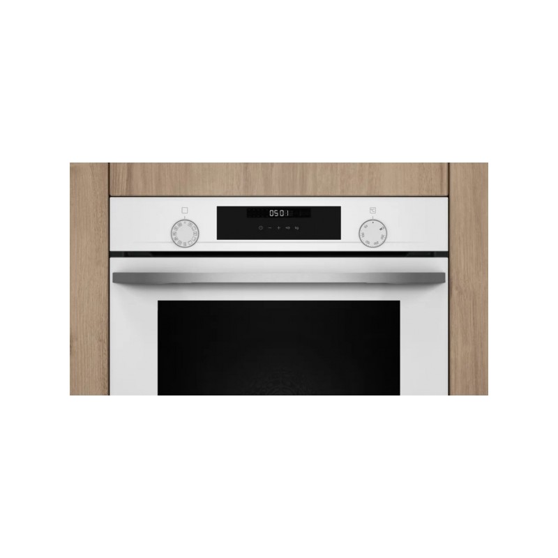Siemens HU736AEV0T Buhar Destekli Beyaz Ankastre Fırın