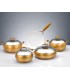 HİSAR MERCURY SERAMİK GOLD 9 PRÇ